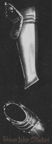 1074 - Right Medieval Greave with Sabaton